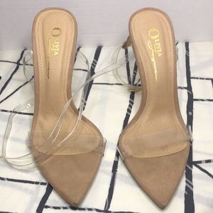 Nude Heels! From Miss Lola.com